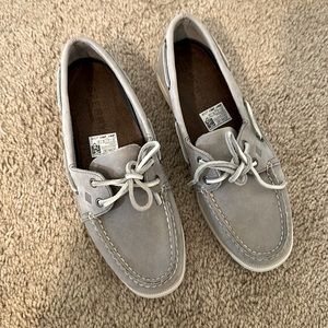 Sperry top siders leather